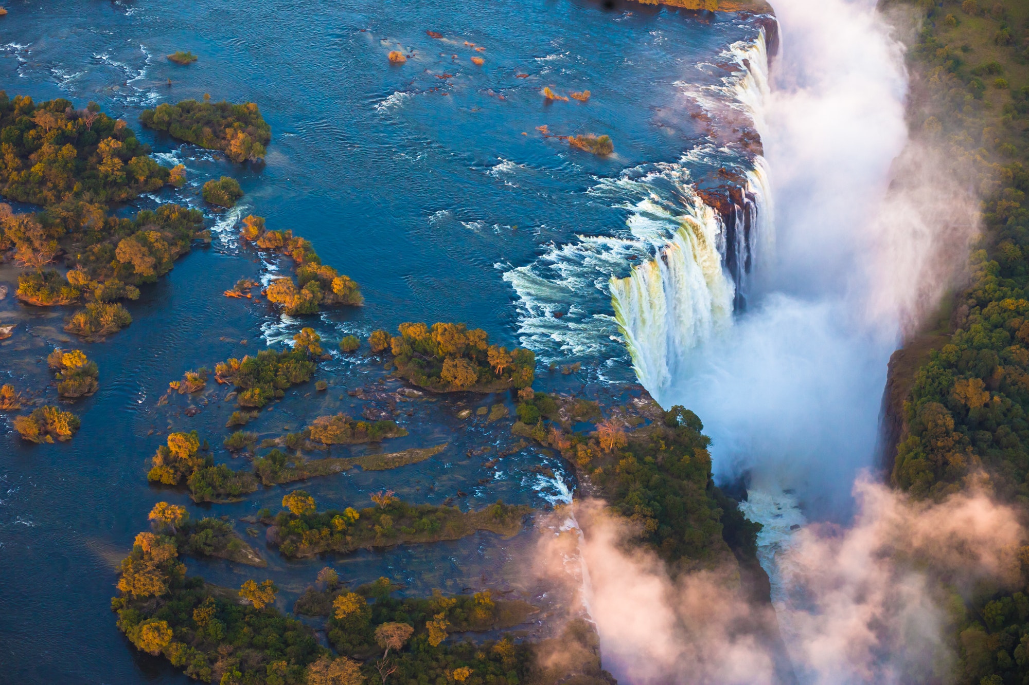 Victoria Falls from the Air